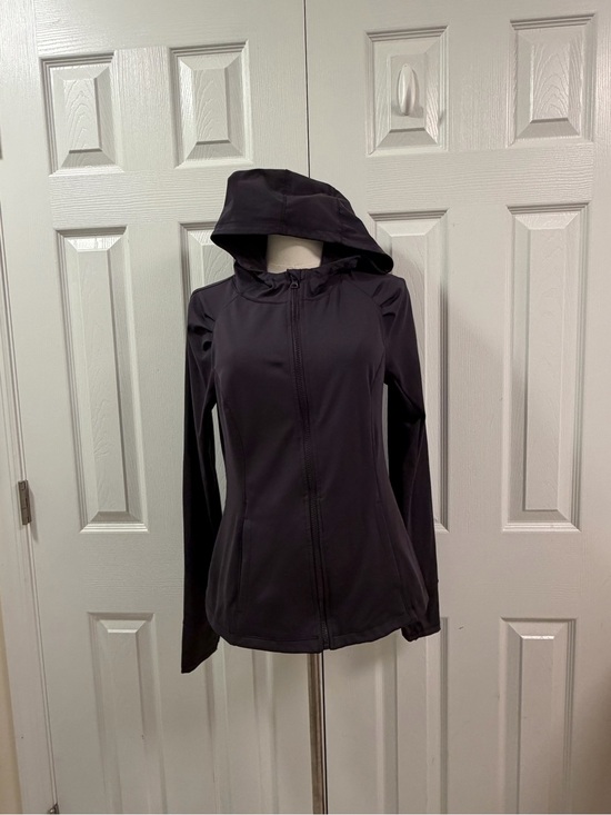 Yogalicious Jackets & Blazers - YogaLicious Women’s M Purple Hooded Full Zip Athletic Jacket